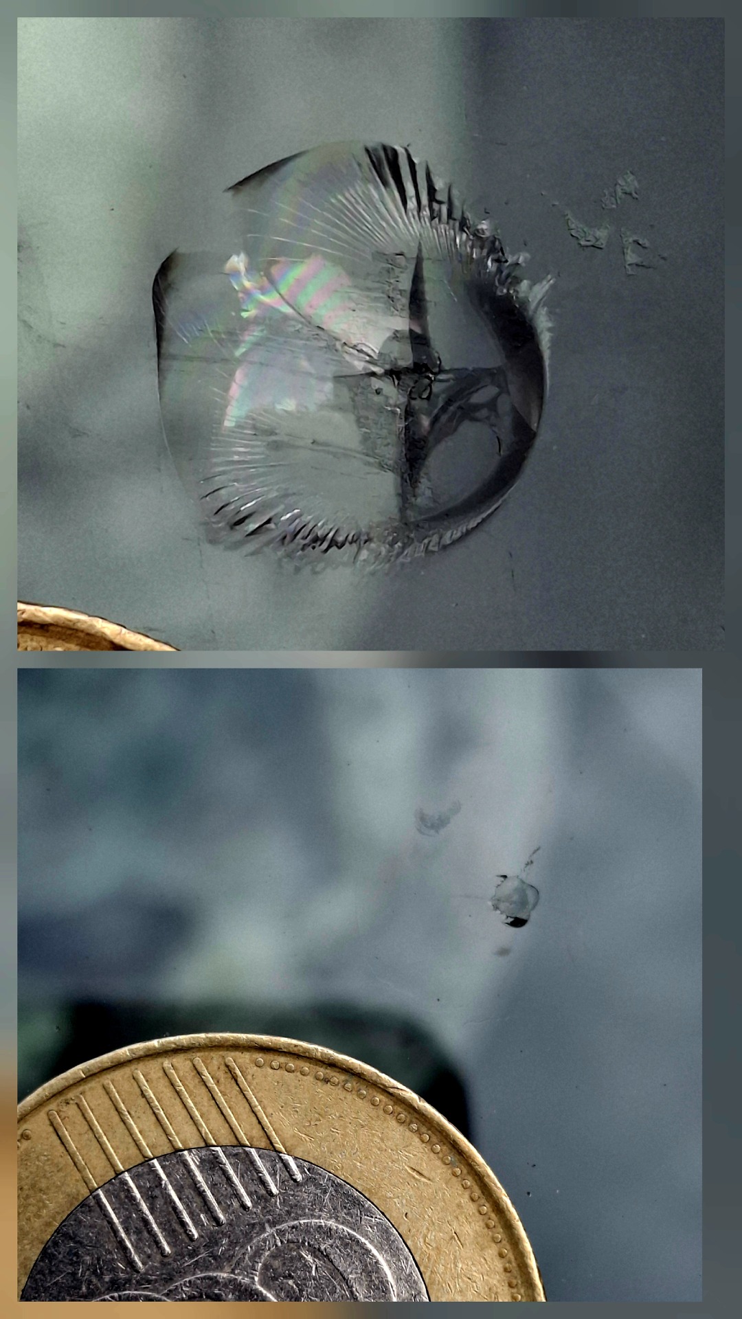 Kagylós csillag sérülés előtte-utána 