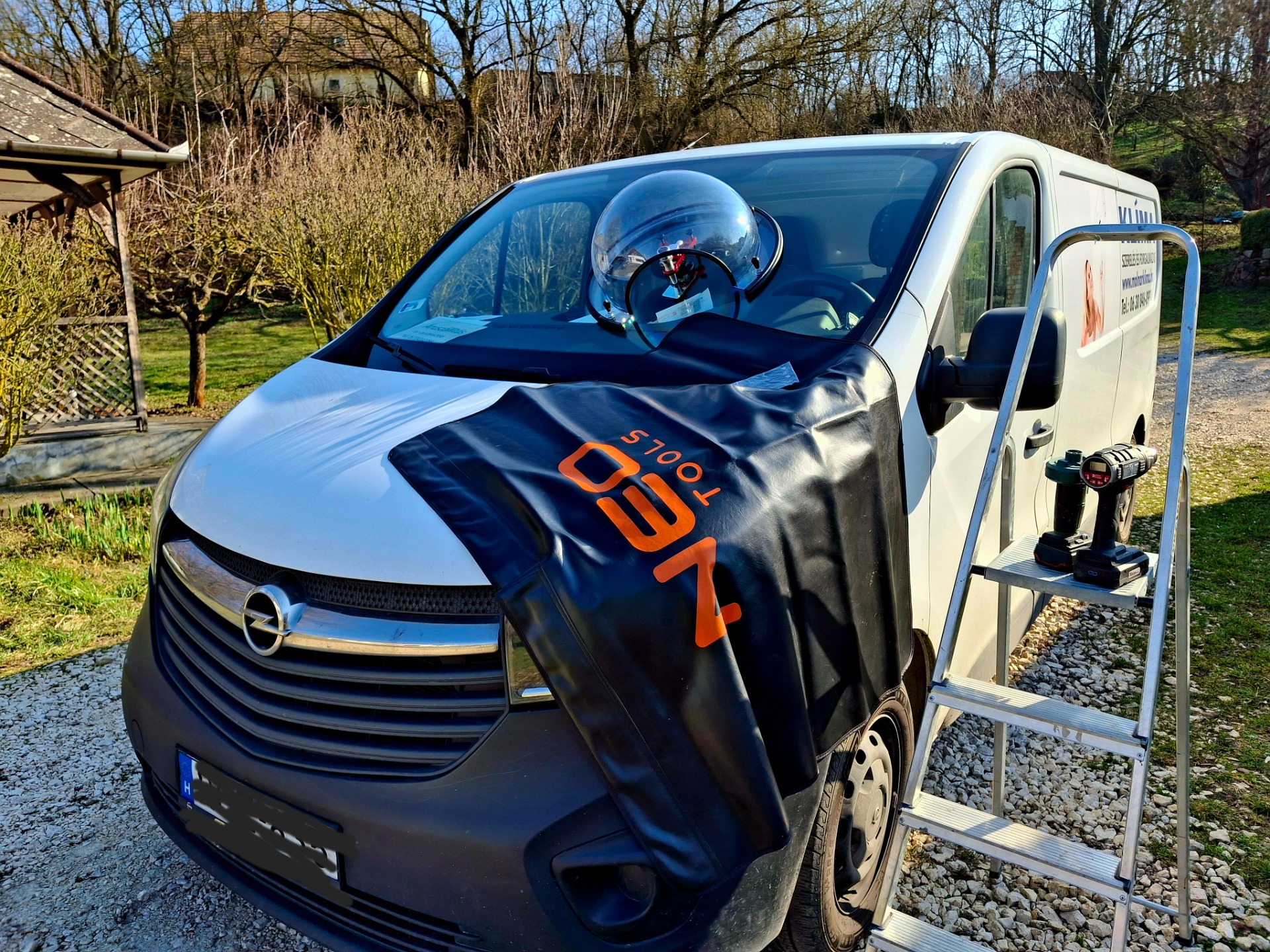 Helyszíni szélvédő javítás 